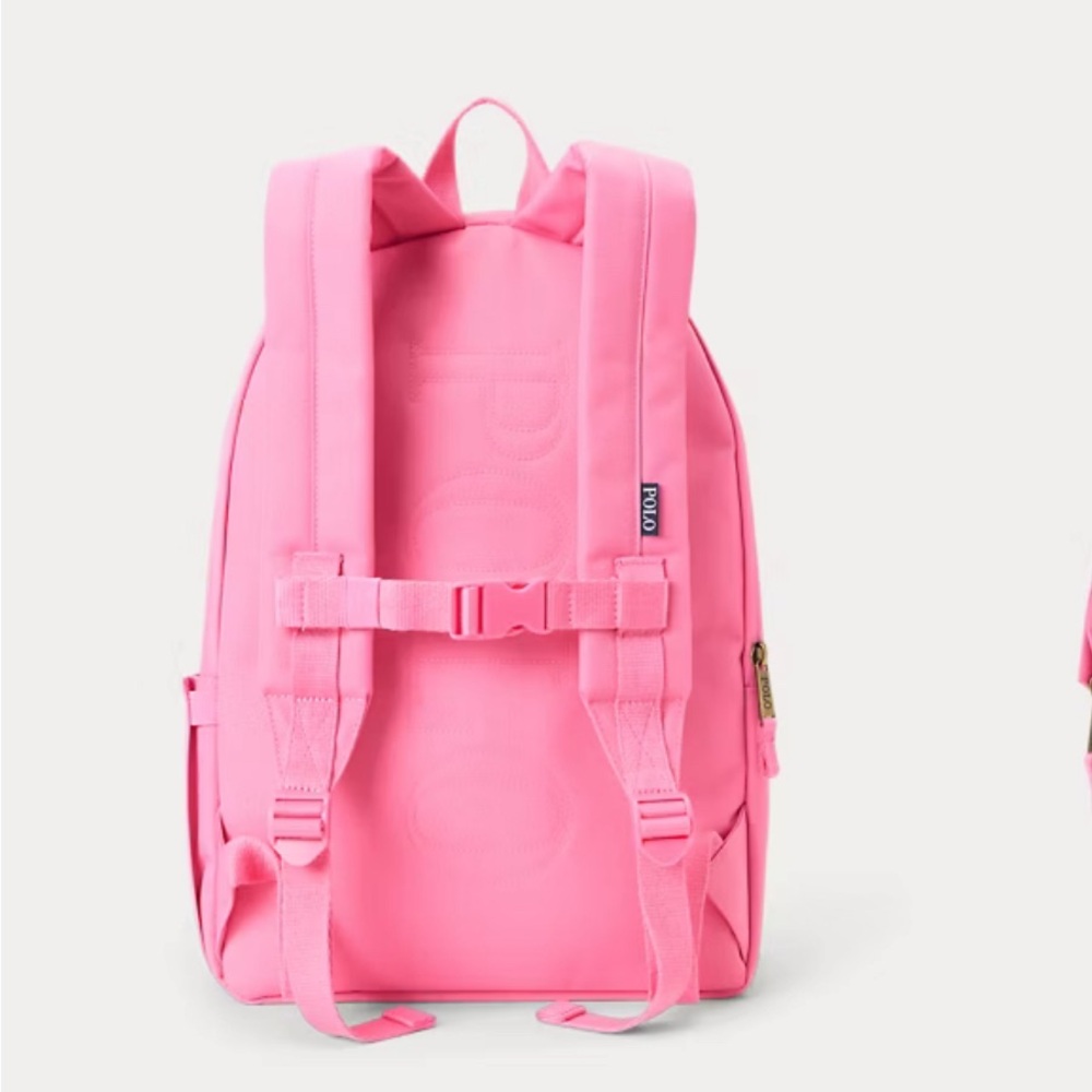 Ralph Lauren Pink polo bear  Backpack - Picture 4 of 11